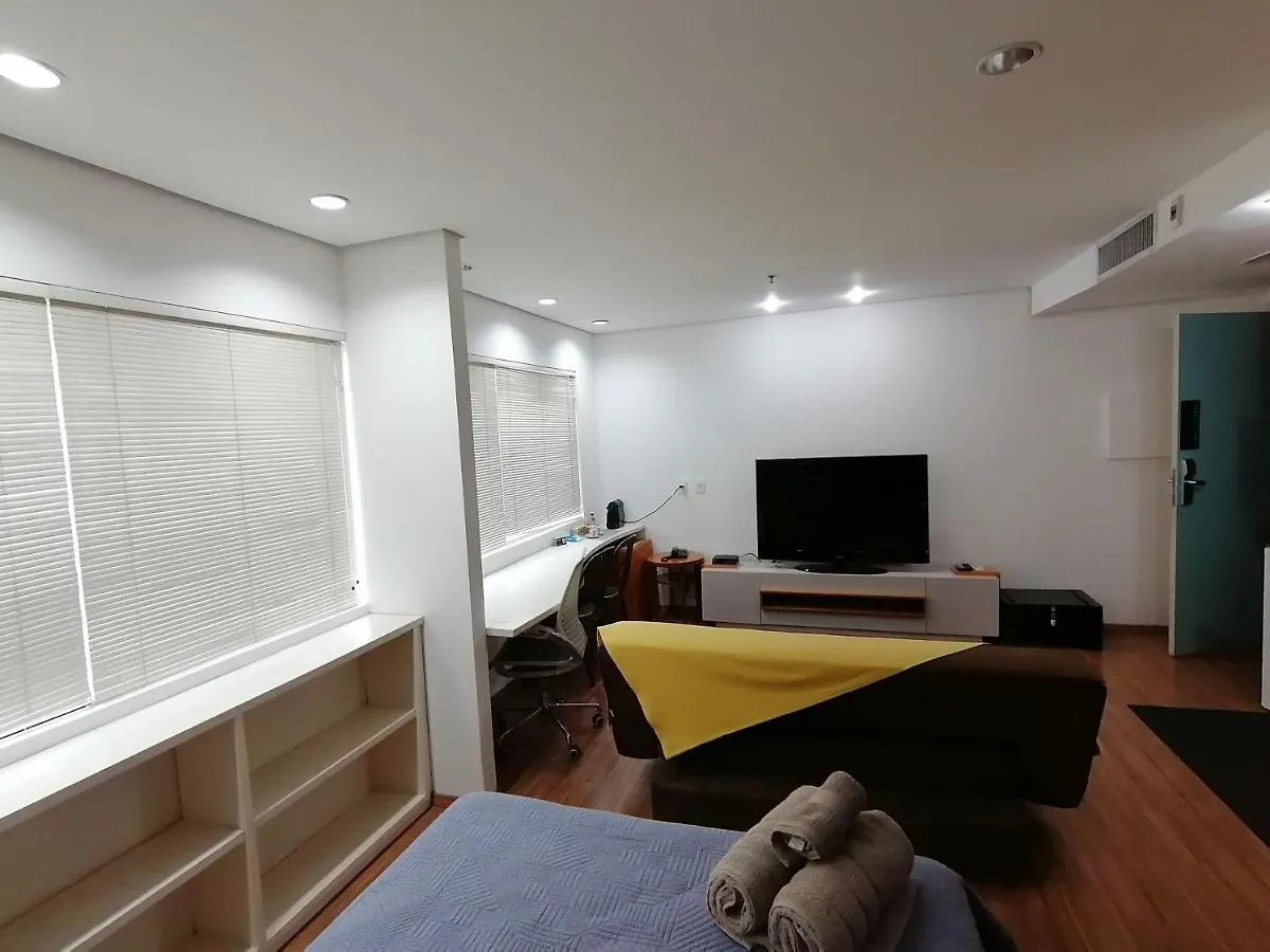 Charmoso Flat Na Vila Olimpia Entre Os Shoppings Jk E Vila Olimpia Apartment Sao Paulo
